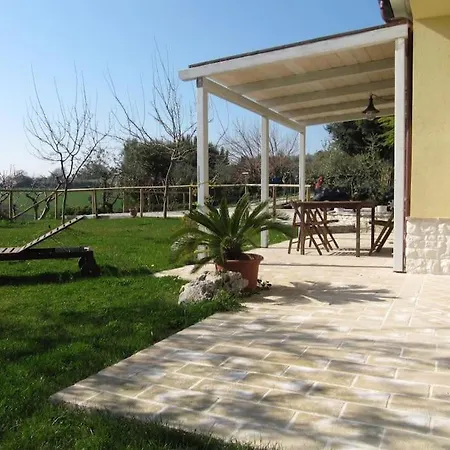Semesterbostad Villetta Singola Bilocale Con Giardino - - La Casetta Del Conero Sirolo